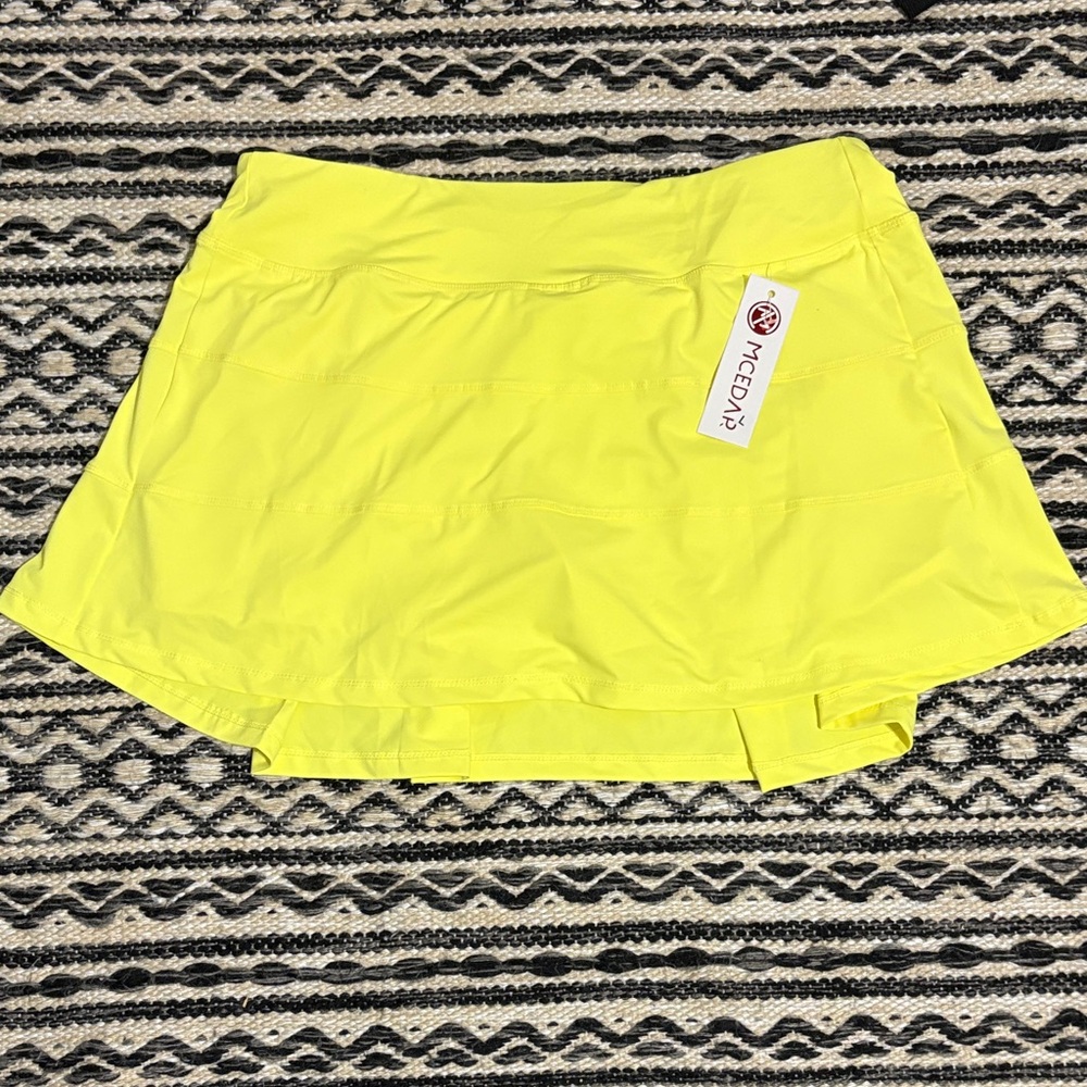 Yellow Athletic Skirt by Mcedar